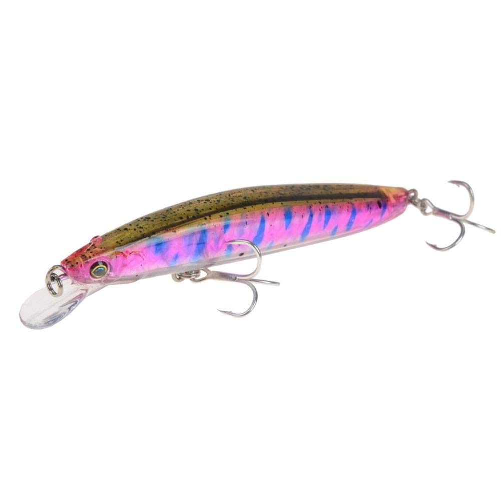 Amazon | 1個の浮動レーザーミノー釣りルアーWobblers 11センチ
